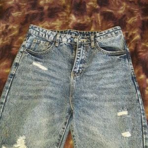 Shein Straight Leg Mom Jeans